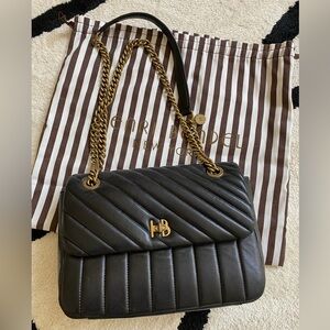 Henri Bendel 712 Convertible Quilted Leather Shoulder Bag - Great Condition!